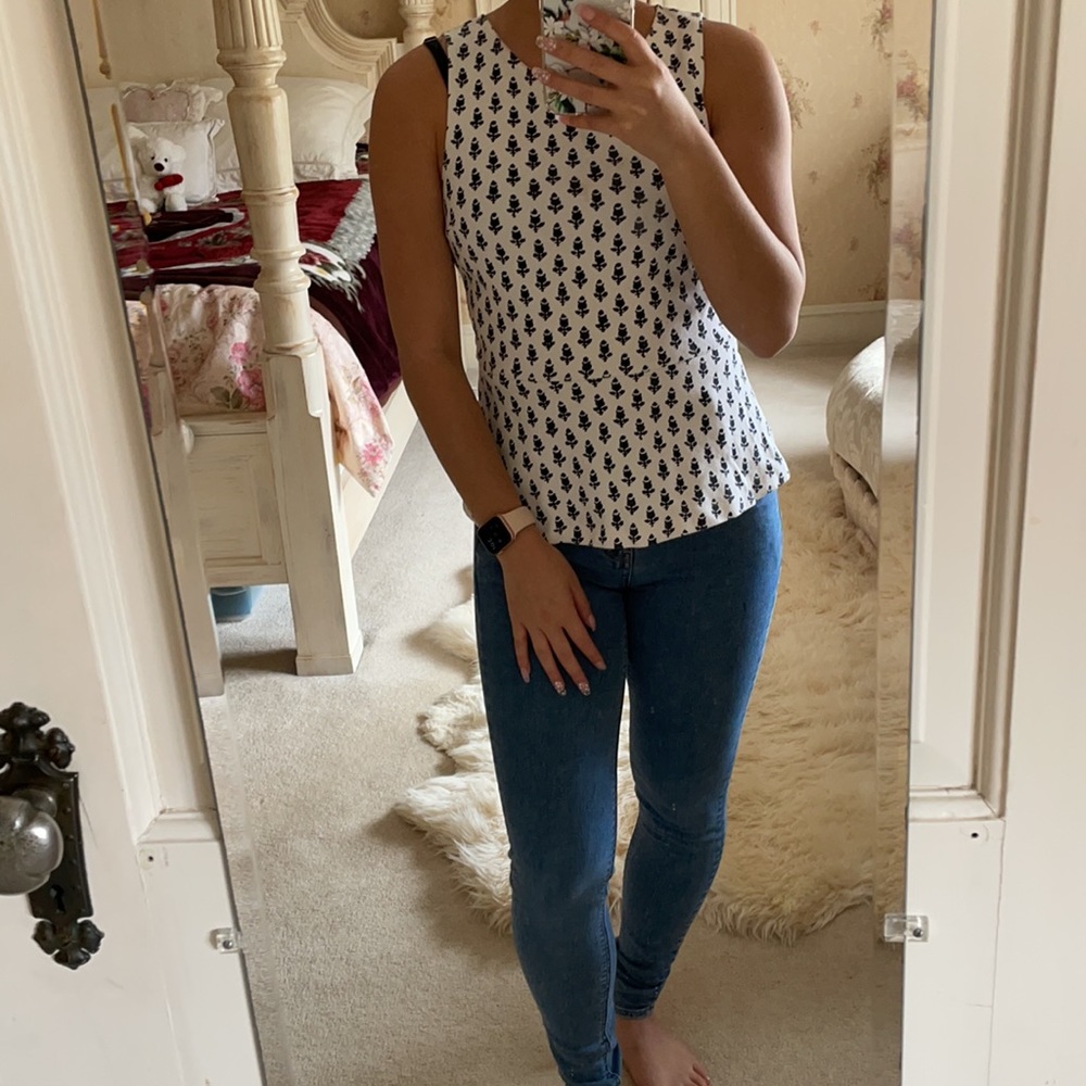 J Crew Pepblum Top